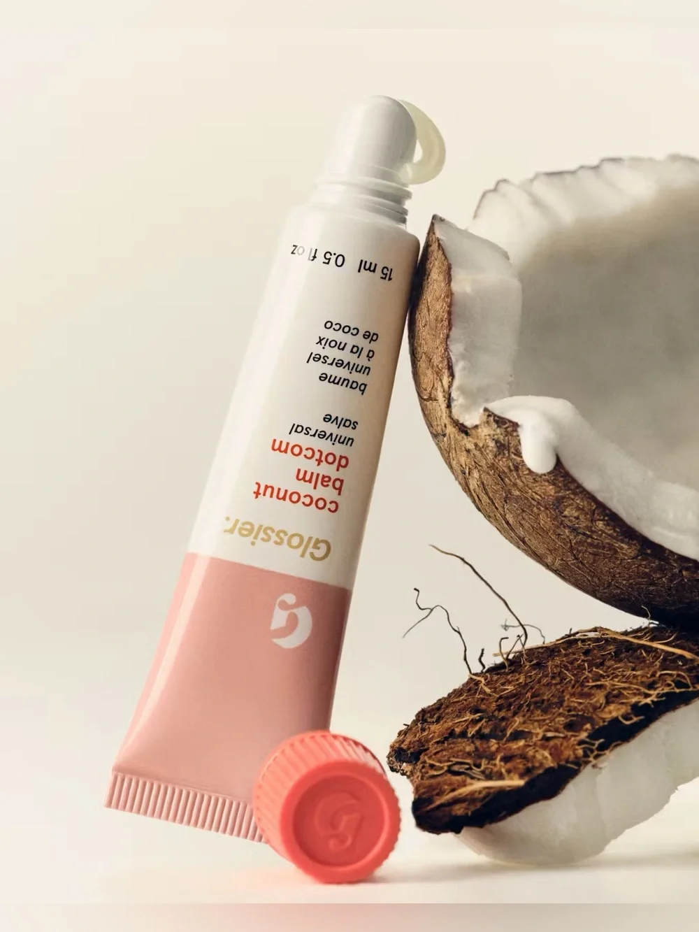 NEW ✅ Glossier Balm Dotcom Trio | Mango, Rose, & Coconut Lip Balm/Salve Set
